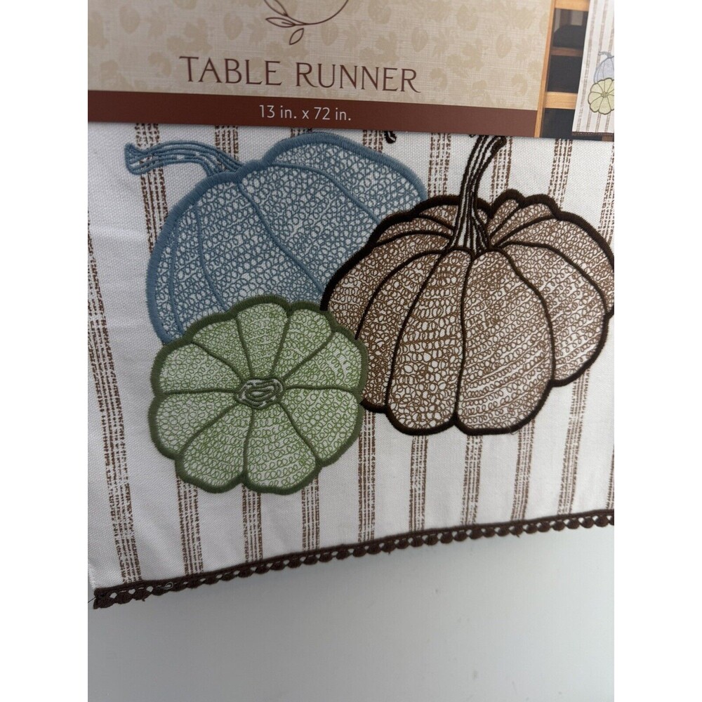 NEWW FALL THANKSGIVING Table Runner - Picture 3 of 6
